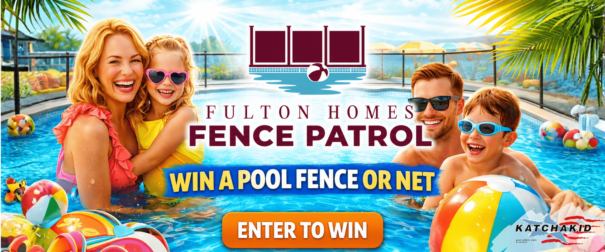 Fulton Homes Fence Patrol Graphic