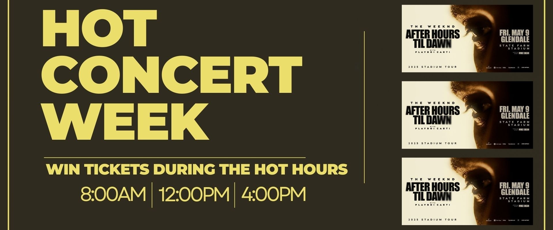 Hot Concert Week (1920 x 800 px)