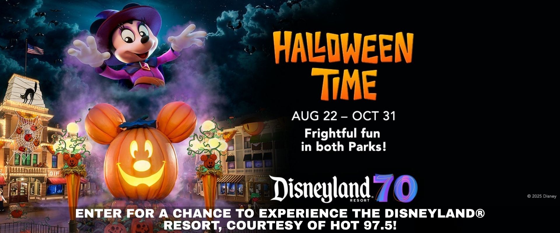 Halloweentime at Disneyland Resort Main Page Graphic 1920×800